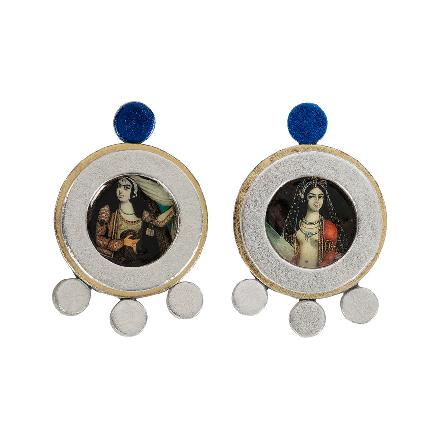 Women of Shrine Earrings/Brooch