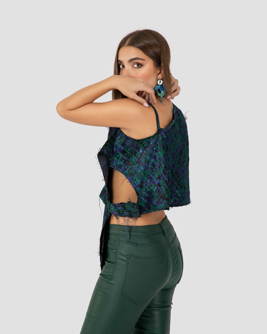 Inverted Paisley Mallory Top