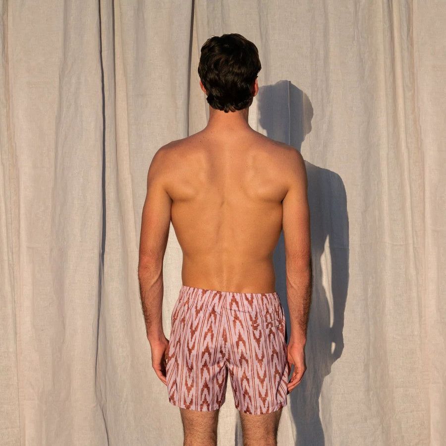 Pink Abrobad Swim Shorts