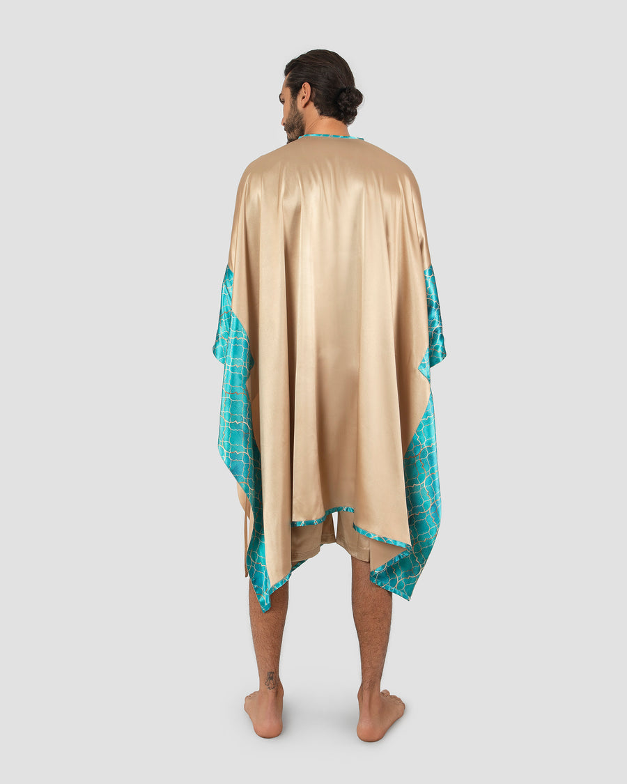 Isfehan Turquoise Robe Set