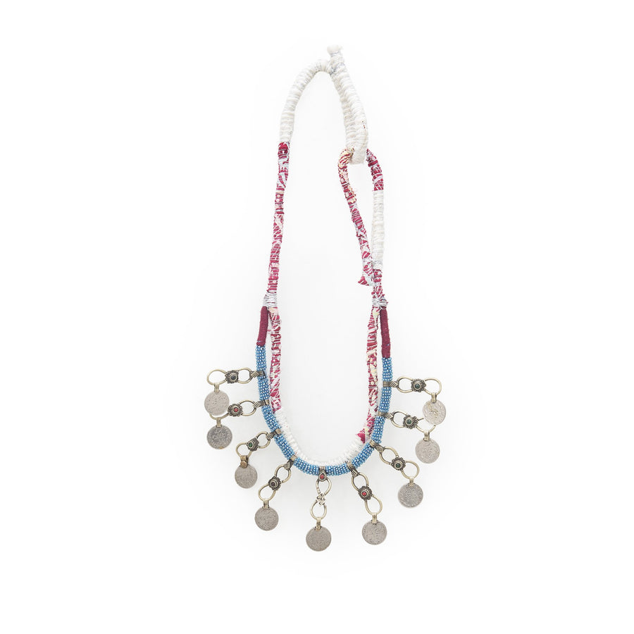 Coin Beaded Necklace