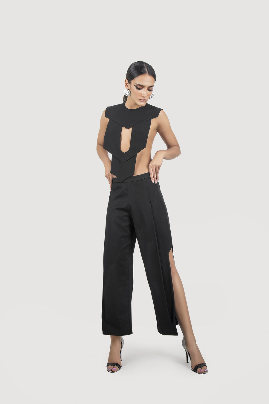 Cut Out Trousers