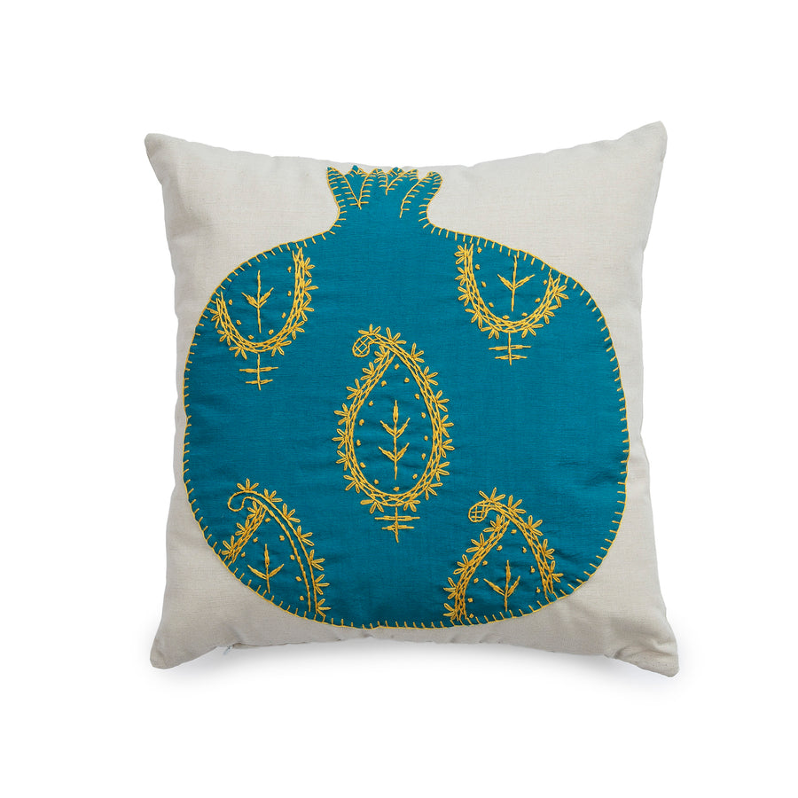 Embroidered Pomegranate Cushion
