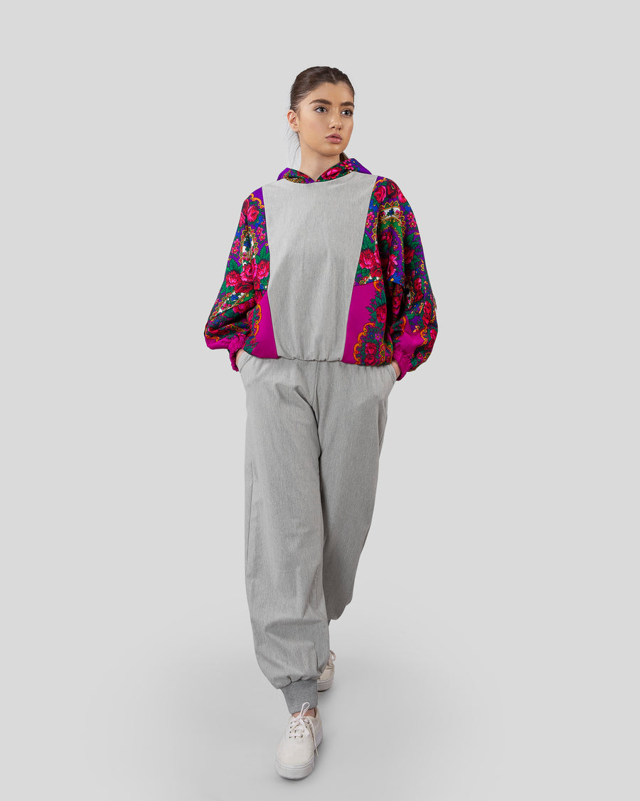 Neptune Hoodie and Over size Track Pants