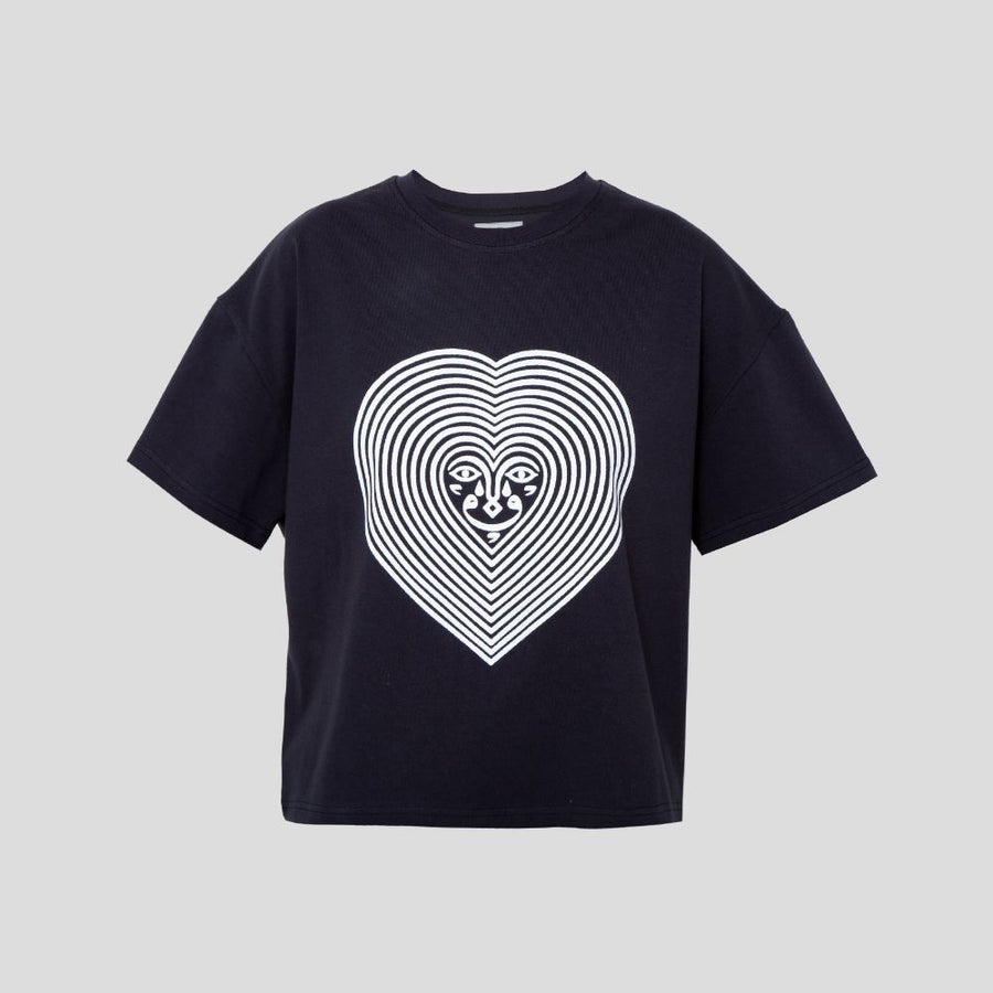 Big Heart Charcoal T-shirt