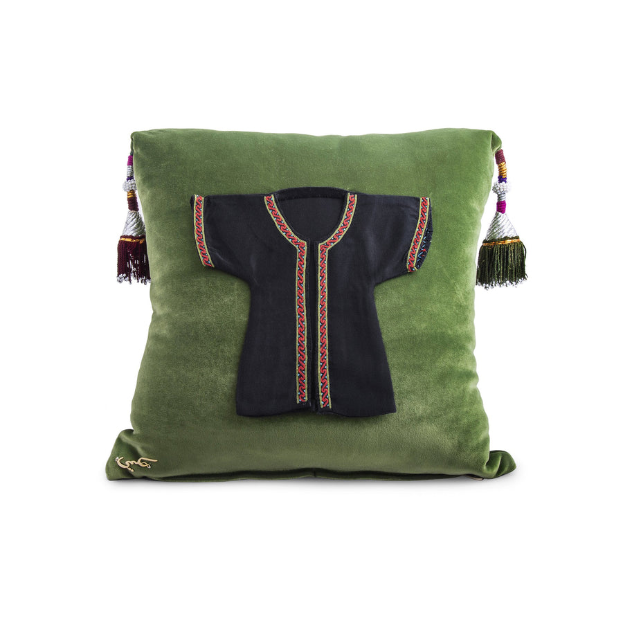 Emerald Garment Cushion
