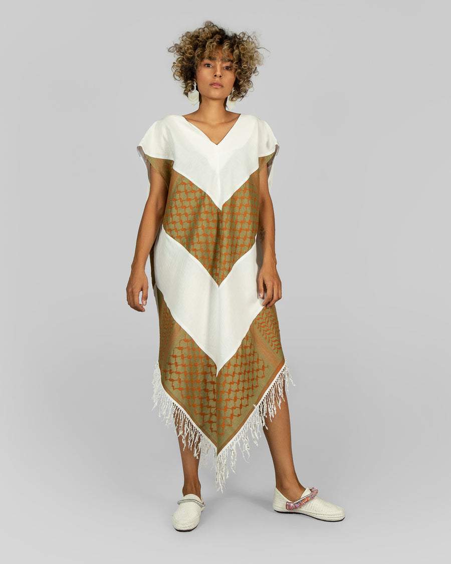 Jamila Chevron Dress